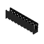 Złącze wtykowe do PCB (przyłącze płytki), 320 V, 24 A, Raster w mm: 5.08, Liczba biegunów: 9, Połączenie lutowane THR, skrzynia, SL 5.08HC/09/180 3.2SN BK BX