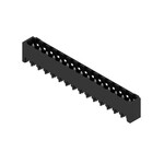 Złącze wtykowe do PCB (przyłącze płytki), 320 V, 27.5 A, Raster w mm: 5.00, Liczba biegunów: 15, Połączenie lutowane THT/THR, skrzynia, SL-SMT 5.00HC/15/180G 3.2SN BK BX