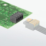Złącze wtykowe do PCB (przyłącze płytki), 320 V, 26.8 A, Raster w mm: 5.00, Liczba biegunów: 4, Połączenie lutowane THT/THR, Tube, MHS 5/04 H T3 B T