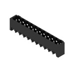 Złącze wtykowe do PCB (przyłącze płytki), 320 V, 27.5 A, Raster w mm: 5.00, Liczba biegunów: 11, Połączenie lutowane THT/THR, skrzynia, SL-SMT 5.00HC/11/180G 3.2SN BK BX