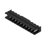 Złącze wtykowe do PCB (przyłącze płytki), 320 V, 27.5 A, Raster w mm: 5.00, Liczba biegunów: 11, Połączenie lutowane THT/THR, skrzynia, SL-SMT 5.00HC/11/90 3.2SN BK BX