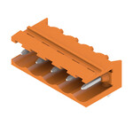 Złącze wtykowe do PCB (przyłącze płytki), 320 V, 24 A, Raster w mm: 5.08, Liczba biegunów: 5, Połączenie lutowane THR, skrzynia, SL 5.08HC/05/90 3.2SN OR BX