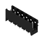 Złącze wtykowe do PCB (przyłącze płytki), 320 V, 24 A, Raster w mm: 5.08, Liczba biegunów: 6, Połączenie lutowane THR, skrzynia, SL 5.08HC/06/180 3.2SN BK BX