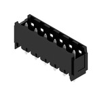 Złącze wtykowe do PCB (przyłącze płytki), 320 V, 24 A, Raster w mm: 5.08, Liczba biegunów: 6, Połączenie lutowane THR, skrzynia, SL 5.08HC/06/180B 3.2SN BK BX