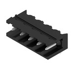 Złącze wtykowe do PCB (przyłącze płytki), 320 V, 24 A, Raster w mm: 5.08, Liczba biegunów: 5, Połączenie lutowane THR, skrzynia, SL 5.08HC/05/90 3.2SN BK BX