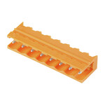 Złącze wtykowe do PCB (przyłącze płytki), 320 V, 24 A, Raster w mm: 5.08, Liczba biegunów: 8, Połączenie lutowane THR, skrzynia, SL 5.08HC/08/90 3.2SN OR BX