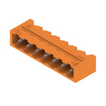 Złącze wtykowe do PCB (przyłącze płytki), 320 V, 24 A, Raster w mm: 5.08, Liczba biegunów: 7, Połączenie lutowane THR, skrzynia, SL 5.08HC/07/90G 3.2SN OR BX