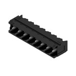 Złącze wtykowe do PCB (przyłącze płytki), 320 V, 24 A, Raster w mm: 5.08, Liczba biegunów: 8, Połączenie lutowane THR, skrzynia, SL 5.08HC/08/90B 3.2SN BK BX