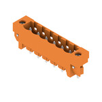 Złącze wtykowe do PCB (przyłącze płytki), 320 V, 24 A, Raster w mm: 5.08, Liczba biegunów: 6, Połączenie lutowane THR, skrzynia, SL 5.08HC/06/180LF 3.2SN OR BX