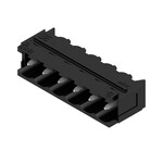 Złącze wtykowe do PCB (przyłącze płytki), 320 V, 24 A, Raster w mm: 5.08, Liczba biegunów: 6, Połączenie lutowane THR, skrzynia, SL 5.08HC/06/90B 3.2SN BK BX