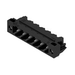 Złącze wtykowe do PCB (przyłącze płytki), 320 V, 24 A, Raster w mm: 5.08, Liczba biegunów: 6, Połączenie lutowane THR, skrzynia, SL 5.08HC/06/90LF 3.2SN BK BX