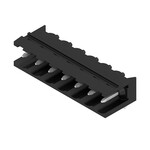 Złącze wtykowe do PCB (przyłącze płytki), 320 V, 24 A, Raster w mm: 5.08, Liczba biegunów: 7, Połączenie lutowane THR, skrzynia, SL 5.08HC/07/90 3.2SN BK BX