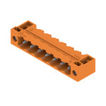 Złącze wtykowe do PCB (przyłącze płytki), 320 V, 24 A, Raster w mm: 5.08, Liczba biegunów: 7, Połączenie lutowane THR, skrzynia, SL 5.08HC/07/90F 3.2SN OR BX