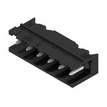 Złącze wtykowe do PCB (przyłącze płytki), 320 V, 27.5 A, Raster w mm: 5.00, Liczba biegunów: 6, Połączenie lutowane THT/THR, Tape, SL-SMT 5.00HC/06/90 1.5SN BK RL