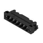 Złącze wtykowe do PCB (przyłącze płytki), 320 V, 27.5 A, Raster w mm: 5.00, Liczba biegunów: 6, Połączenie lutowane THT/THR, Tape, SL-SMT 5.00HC/06/90LF 1.5SN BK RL