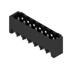 Złącze wtykowe do PCB (przyłącze płytki), 320 V, 27.5 A, Raster w mm: 5.00, Liczba biegunów: 7, Połączenie lutowane THT/THR, skrzynia, SL-SMT 5.00HC/07/180G 3.2SN BK BX