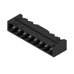 Złącze wtykowe do PCB (przyłącze płytki), 320 V, 27.5 A, Raster w mm: 5.00, Liczba biegunów: 8, Połączenie lutowane THT/THR, skrzynia, SL-SMT 5.00HC/08/90G 3.2SN BK BX