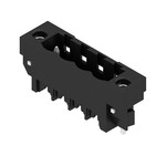 Złącze wtykowe do PCB (przyłącze płytki), 320 V, 27.5 A, Raster w mm: 5.00, Liczba biegunów: 4, Połączenie lutowane THT/THR, skrzynia, SL-SMT 5.00HC/04/180LF 1.5SN BK BX
