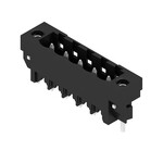 Złącze wtykowe do PCB (przyłącze płytki), 320 V, 27.5 A, Raster w mm: 5.00, Liczba biegunów: 5, Połączenie lutowane THT/THR, skrzynia, SL-SMT 5.00HC/05/180LF 3.2SN BK BX