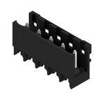 Złącze wtykowe do PCB (przyłącze płytki), 320 V, 27.5 A, Raster w mm: 5.00, Liczba biegunów: 5, Połączenie lutowane THT/THR, Tape, SL-SMT 5.00HC/05/180 1.5SN BK RL