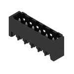 Złącze wtykowe do PCB (przyłącze płytki), 320 V, 27.5 A, Raster w mm: 5.00, Liczba biegunów: 6, Połączenie lutowane THT/THR, skrzynia, SL-SMT 5.00HC/06/180G 1.5SN BK BX