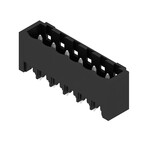 Złącze wtykowe do PCB (przyłącze płytki), 320 V, 27.5 A, Raster w mm: 5.00, Liczba biegunów: 6, Połączenie lutowane THT/THR, skrzynia, SL-SMT 5.00HC/06/180G 3.2SN BK BX
