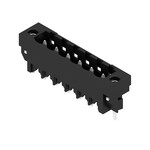 Złącze wtykowe do PCB (przyłącze płytki), 320 V, 27.5 A, Raster w mm: 5.00, Liczba biegunów: 6, Połączenie lutowane THT/THR, skrzynia, SL-SMT 5.00HC/06/180LF 3.2SN BK BX