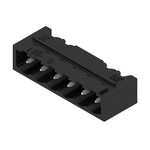 Złącze wtykowe do PCB (przyłącze płytki), 320 V, 27.5 A, Raster w mm: 5.00, Liczba biegunów: 6, Połączenie lutowane THT/THR, skrzynia, SL-SMT 5.00HC/06/90G 1.5SN BK BX