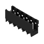 Złącze wtykowe do PCB (przyłącze płytki), 320 V, 27.5 A, Raster w mm: 5.00, Liczba biegunów: 6, Połączenie lutowane THT/THR, Tape, SL-SMT 5.00HC/06/180 1.5SN BK RL