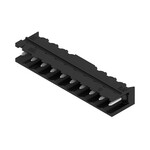 Złącze wtykowe do PCB (przyłącze płytki), 320 V, 27.5 A, Raster w mm: 5.08, Liczba biegunów: 10, Połączenie lutowane THT/THR, skrzynia, SL-SMT 5.08HC/10/90 1.5SN BK BX