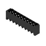 Złącze wtykowe do PCB (przyłącze płytki), 320 V, 27.5 A, Raster w mm: 5.00, Liczba biegunów: 9, Połączenie lutowane THT/THR, skrzynia, SL-SMT 5.00HC/09/180G 3.2SN BK BX