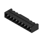 Złącze wtykowe do PCB (przyłącze płytki), 320 V, 27.5 A, Raster w mm: 5.00, Liczba biegunów: 9, Połączenie lutowane THT/THR, skrzynia, SL-SMT 5.00HC/09/90G 3.2SN BK BX