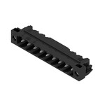Złącze wtykowe do PCB (przyłącze płytki), 320 V, 27.5 A, Raster w mm: 5.00, Liczba biegunów: 9, Połączenie lutowane THT/THR, skrzynia, SL-SMT 5.00HC/09/90LF 1.5SN BK BX