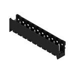 Złącze wtykowe do PCB (przyłącze płytki), 320 V, 27.5 A, Raster w mm: 5.08, Liczba biegunów: 10, Połączenie lutowane THT/THR, skrzynia, SL-SMT 5.08HC/10/180 1.5SN BK BX