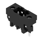 Złącze wtykowe do PCB (przyłącze płytki), 320 V, 27.5 A, Raster w mm: 5.00, Liczba biegunów: 2, Połączenie lutowane THT/THR, skrzynia, SL-SMT 5.00HC/02/180LF 3.2SN BK BX