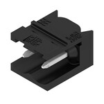Złącze wtykowe do PCB (przyłącze płytki), 320 V, 27.5 A, Raster w mm: 5.00, Liczba biegunów: 2, Połączenie lutowane THT/THR, skrzynia, SL-SMT 5.00HC/02/90 1.5SN BK BX