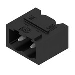 Złącze wtykowe do PCB (przyłącze płytki), 320 V, 27.5 A, Raster w mm: 5.00, Liczba biegunów: 2, Połączenie lutowane THT/THR, skrzynia, SL-SMT 5.00HC/02/90G 1.5SN BK BX