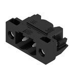 Złącze wtykowe do PCB (przyłącze płytki), 320 V, 27.5 A, Raster w mm: 5.00, Liczba biegunów: 2, Połączenie lutowane THT/THR, skrzynia, SL-SMT 5.00HC/02/90LF 1.5SN BK BX