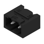 Złącze wtykowe do PCB (przyłącze płytki), 320 V, 27.5 A, Raster w mm: 5.00, Liczba biegunów: 2, Połączenie lutowane THT/THR, Tape, SL-SMT 5.00HC/02/90G 1.5SN BK RL