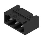 Złącze wtykowe do PCB (przyłącze płytki), 320 V, 27.5 A, Raster w mm: 5.00, Liczba biegunów: 3, Połączenie lutowane THT/THR, skrzynia, SL-SMT 5.00HC/03/90G 3.2SN BK BX
