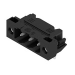 Złącze wtykowe do PCB (przyłącze płytki), 320 V, 27.5 A, Raster w mm: 5.00, Liczba biegunów: 3, Połączenie lutowane THT/THR, skrzynia, SL-SMT 5.00HC/03/90LF 3.2SN BK BX