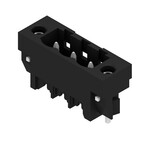 Złącze wtykowe do PCB (przyłącze płytki), 320 V, 27.5 A, Raster w mm: 5.00, Liczba biegunów: 3, Połączenie lutowane THT/THR, Tape, SL-SMT 5.00HC/03/180LF 1.5SN BK RL