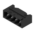 Złącze wtykowe do PCB (przyłącze płytki), 320 V, 27.5 A, Raster w mm: 5.00, Liczba biegunów: 4, Połączenie lutowane THT/THR, skrzynia, SL-SMT 5.00HC/04/90G 3.2SN BK BX
