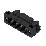 Złącze wtykowe do PCB (przyłącze płytki), 320 V, 27.5 A, Raster w mm: 5.00, Liczba biegunów: 4, Połączenie lutowane THT/THR, Tape, SL-SMT 5.00HC/04/90LF 1.5SN BK RL