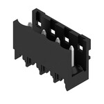 Złącze wtykowe do PCB (przyłącze płytki), 320 V, 27.5 A, Raster w mm: 5.00, Liczba biegunów: 4, Połączenie lutowane THT/THR, skrzynia, SL-SMT 5.00HC/04/180 1.5SN BK BX
