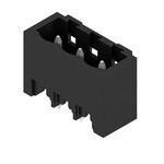 Złącze wtykowe do PCB (przyłącze płytki), 320 V, 27.5 A, Raster w mm: 5.00, Liczba biegunów: 3, Połączenie lutowane THT/THR, skrzynia, SL-SMT 5.00HC/03/180G 3.2SN BK BX