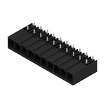 Złącze wtykowe do PCB (przyłącze płytki), 630 V, 57 A, Raster w mm: 7.62, Liczba biegunów: 10, Połączenie lutowane THR, skrzynia, SV 7.62HP/10/270G 3.5SN BK BX