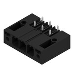 Złącze wtykowe do PCB (przyłącze płytki), 630 V, 57 A, Raster w mm: 7.62, Liczba biegunów: 3, Połączenie lutowane THR, skrzynia, SV 7.62HP/03/270SF 3.5SN BK BX