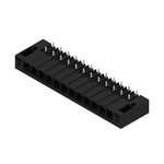 Złącze wtykowe do PCB (przyłącze płytki), 630 V, 57 A, Raster w mm: 7.62, Liczba biegunów: 12, Połączenie lutowane THR, skrzynia, SV 7.62HP/12/270F 3.5SN BK BX