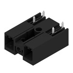 Złącze wtykowe do PCB (przyłącze płytki), 630 V, 57 A, Raster w mm: 7.62, Liczba biegunów: 2, Połączenie lutowane THR, skrzynia, SV 7.62HP/02/270MF2 3.5SN BK BX